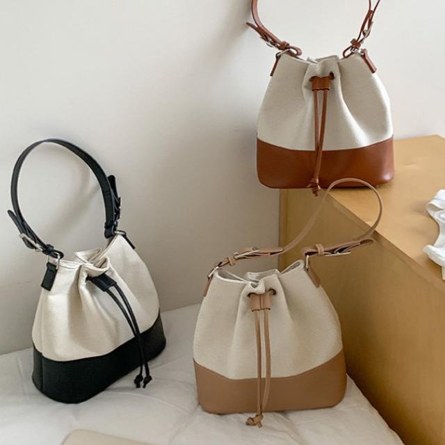 巾着バッグ レディース ショルダー 2way ハンドバッグ PUレザー トート